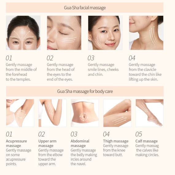 Skin Beam – Gua Sha Massage Device for Skin Brightening and Face Sculpting