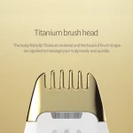 TIME MACHINE GOLDEN BRUSH – Scalpcare device for hair growth and hair fall treatment
