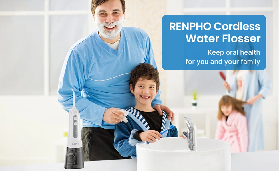 Renpho Cordless Irrigator For Teeth – Water Flosser