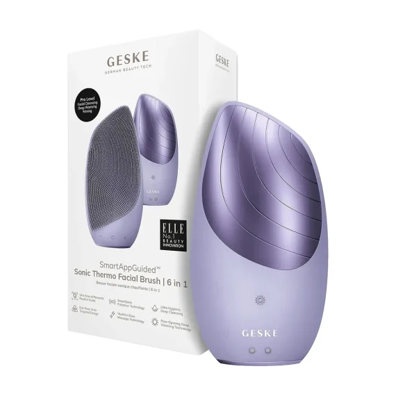 GESKE Sonic Thermo Facial Brush 6 In 1