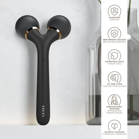 GESKE Sonic Facial & Body Roller 4 in 1