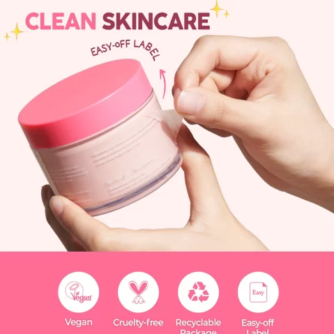 GLAM UP Brightening Pink Lemon Clay Mask