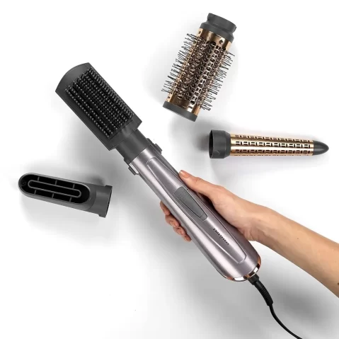 BaByliss Air Styler 1000W Powerful 4 in 1 Hair Dryer style with smoothing Ionics