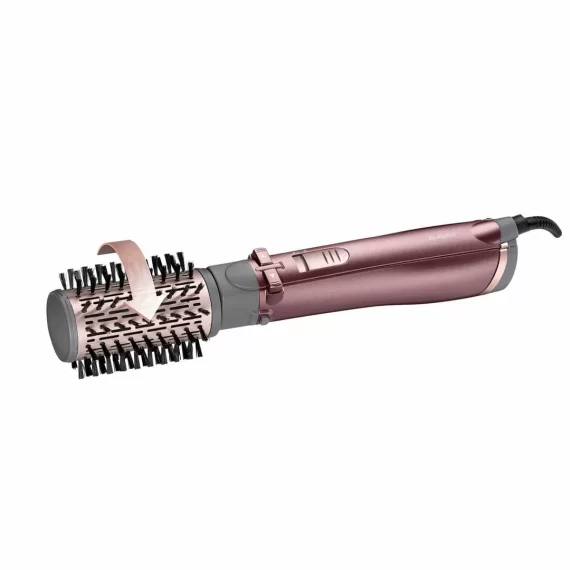 Babyliss 4 in 1 Rotating Air Styler Brush (1000W) For Ultra-Fast Drying With Interchangeable Attachments