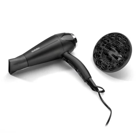Babyliss Lightweight Dryer 2200W Anti-Frizz Control 3 Heat 2 Speed Cool Shot Light