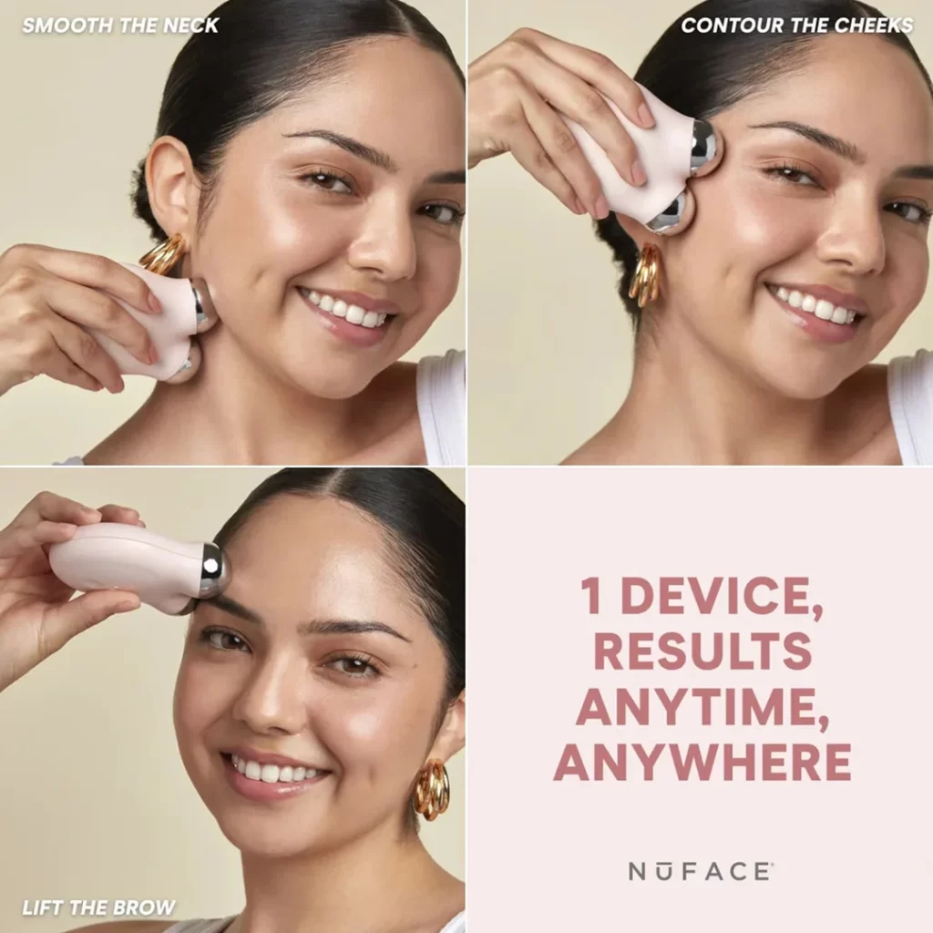 NuFACE MINI Starter Kit Sandy Rose