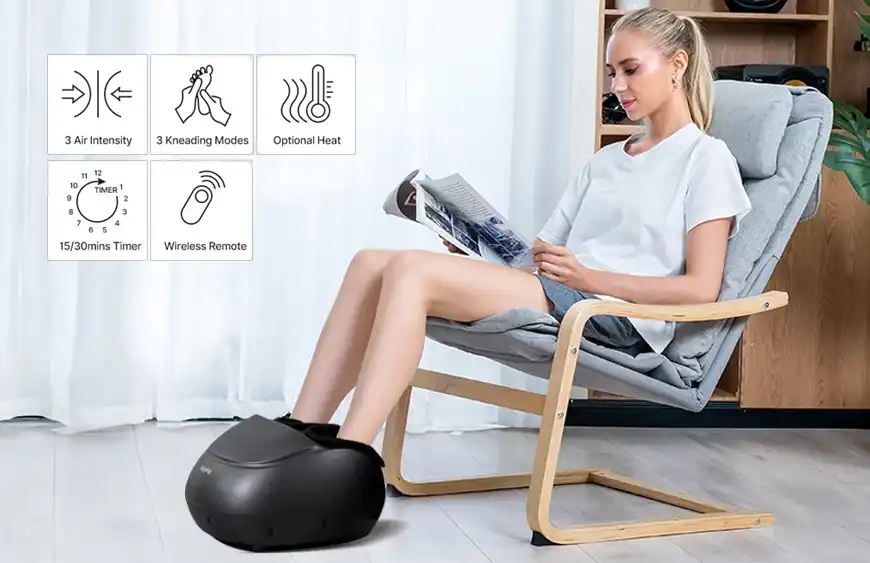 Shiatsu Foot Massager Machine with Heat – RENPHO US