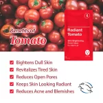 GLAM UP Sheet mask Radiant Tomato (10 sheets)