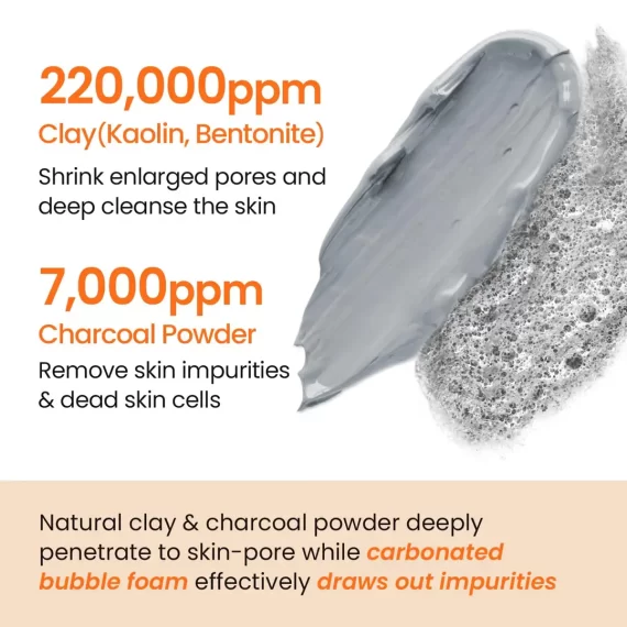 GLAM UP Bubbling Carbonated Clay Mask