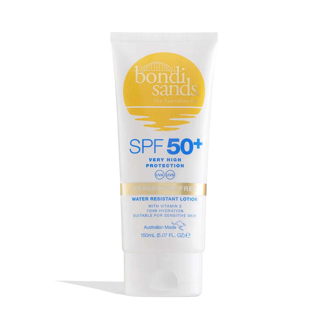 BONDI SANDS Sunscreen Lotion Spf50+ Fragrance Free 150ml