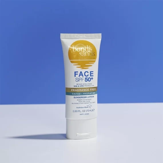 BONDI SANDS SPF Fragrance Free 50+ Face Tinted - Hydrated 75ml