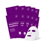 GLAM UP Sheet Mask Nourishing AcaiBerry (10 sheets)