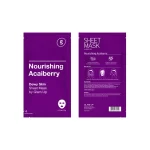 GLAM UP Sheet Mask Nourishing AcaiBerry (10 sheets)