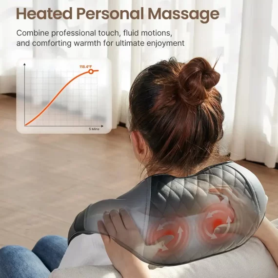 RENPHO Back Neck Massager with Heat