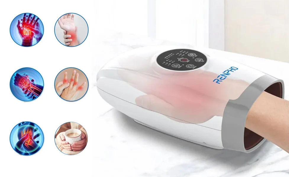 RENPHO Hand Massager with Heat