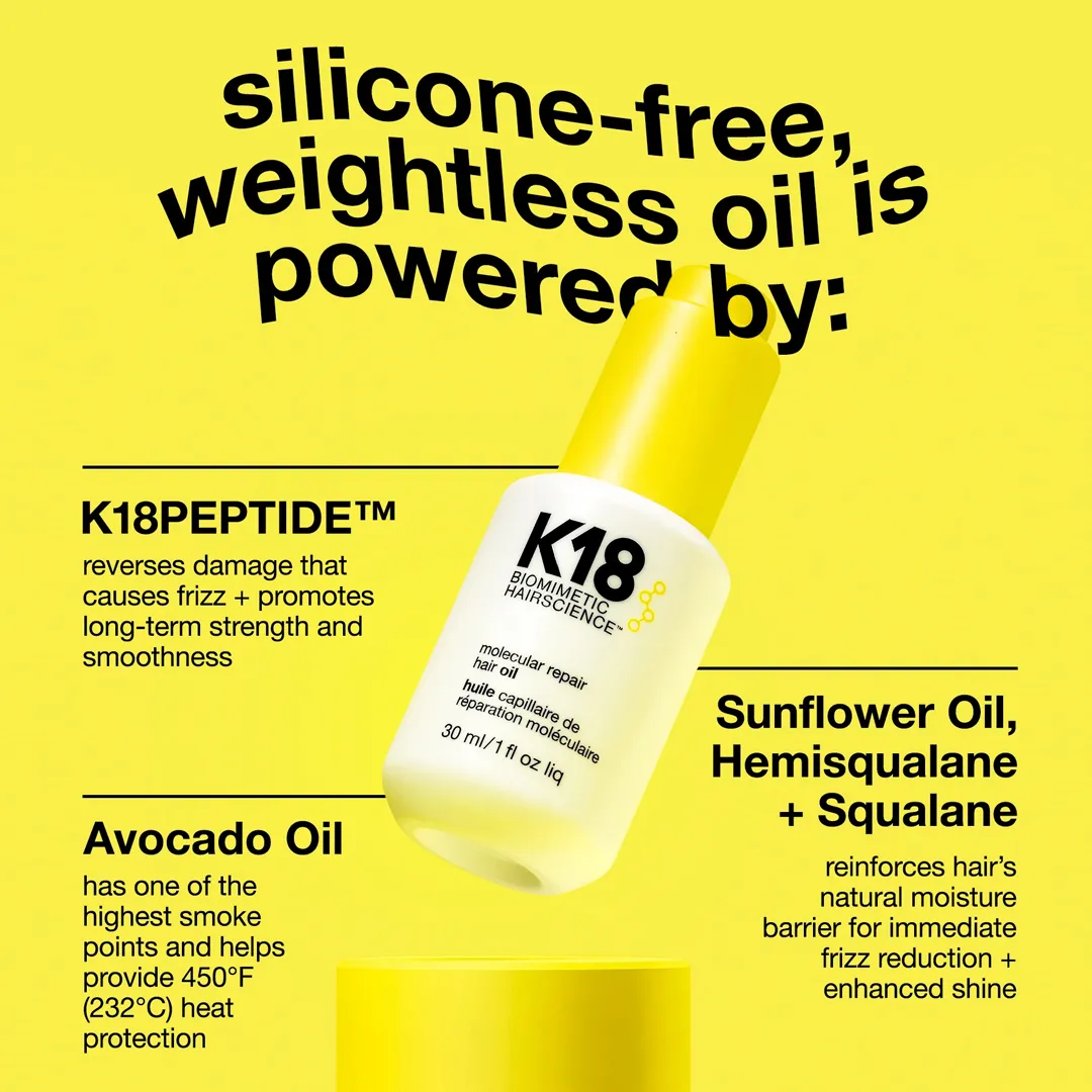 K18 Molecular Repair Hair Oil - 30 ml