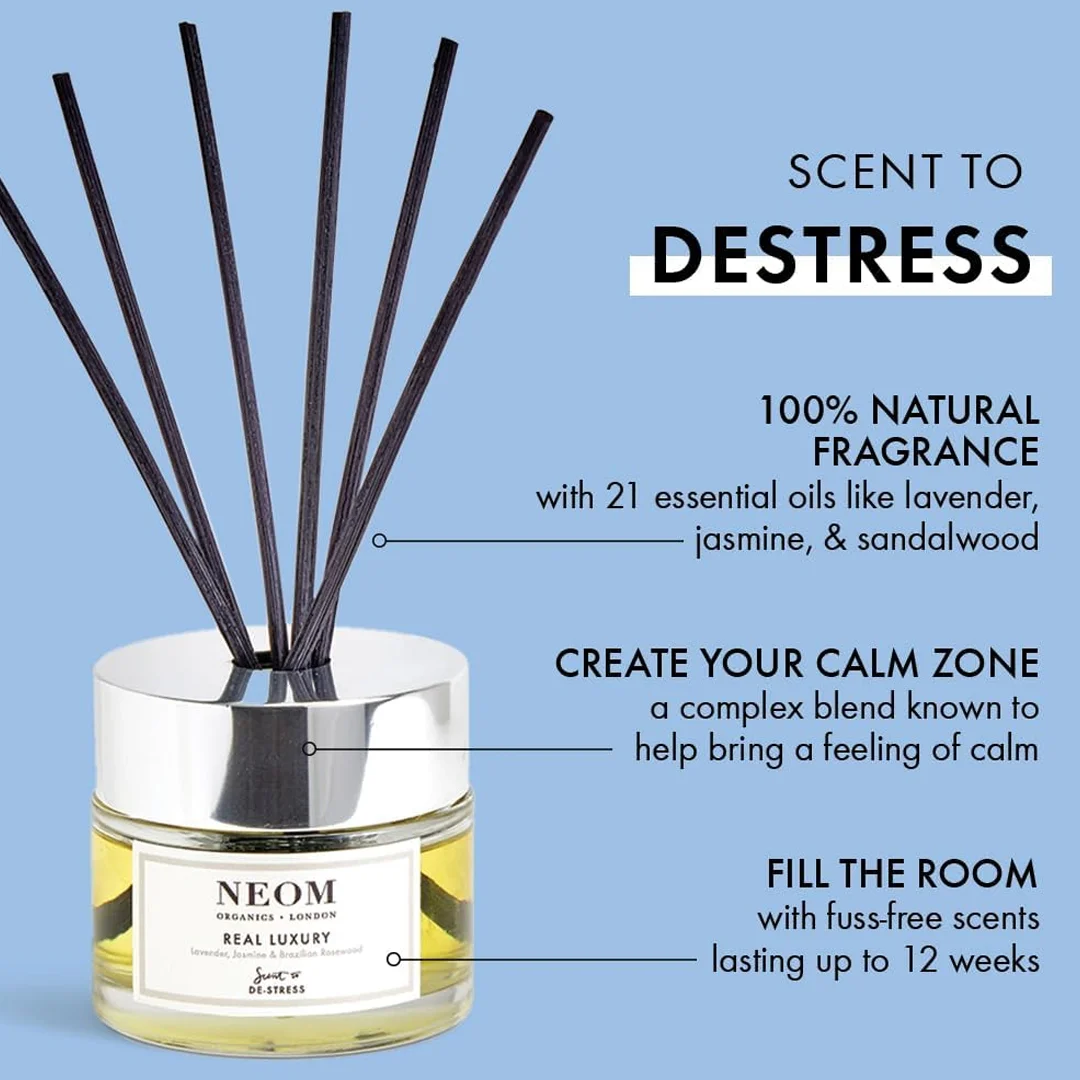 NEOM Real Luxury Reed Diffuser 100 ml