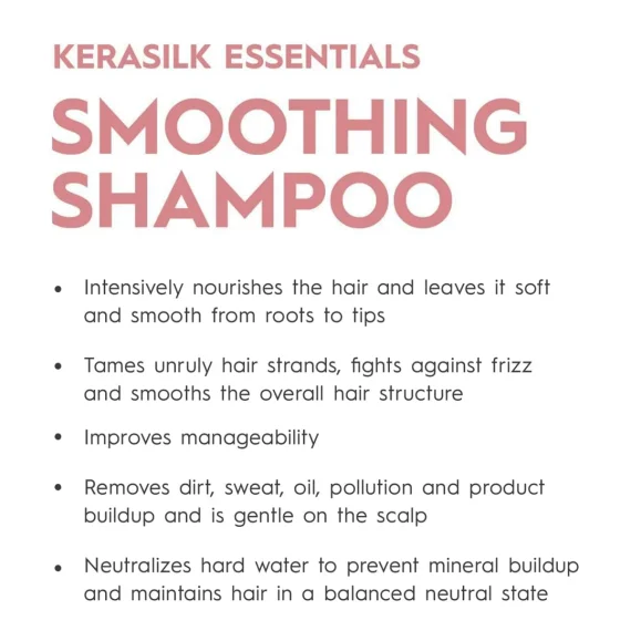 KERASILK ESSENTIALS Smoothing Shampoo 75ml