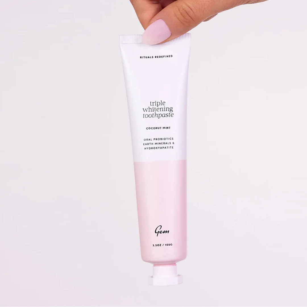 GEM Triple Whitening Toothpaste 100g - Coconut Mint