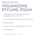 KERASILK STYLING Volumizing Styling Foam 150ml
