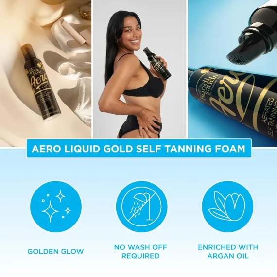 BONDI SANDS Aero Self Tanning Foam Liquid Gold 225ml