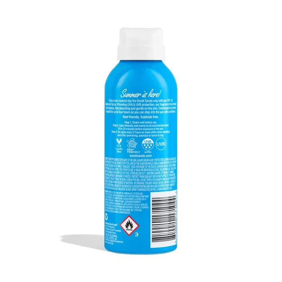 BONDI SANDS Spf 30 Aerosol Mist Spray Fragrance Free 160g
