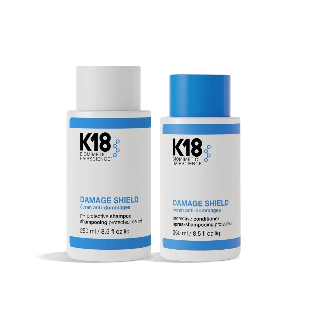 K18 Damage Shield Protective Shampoo & Conditioner 250ml Set