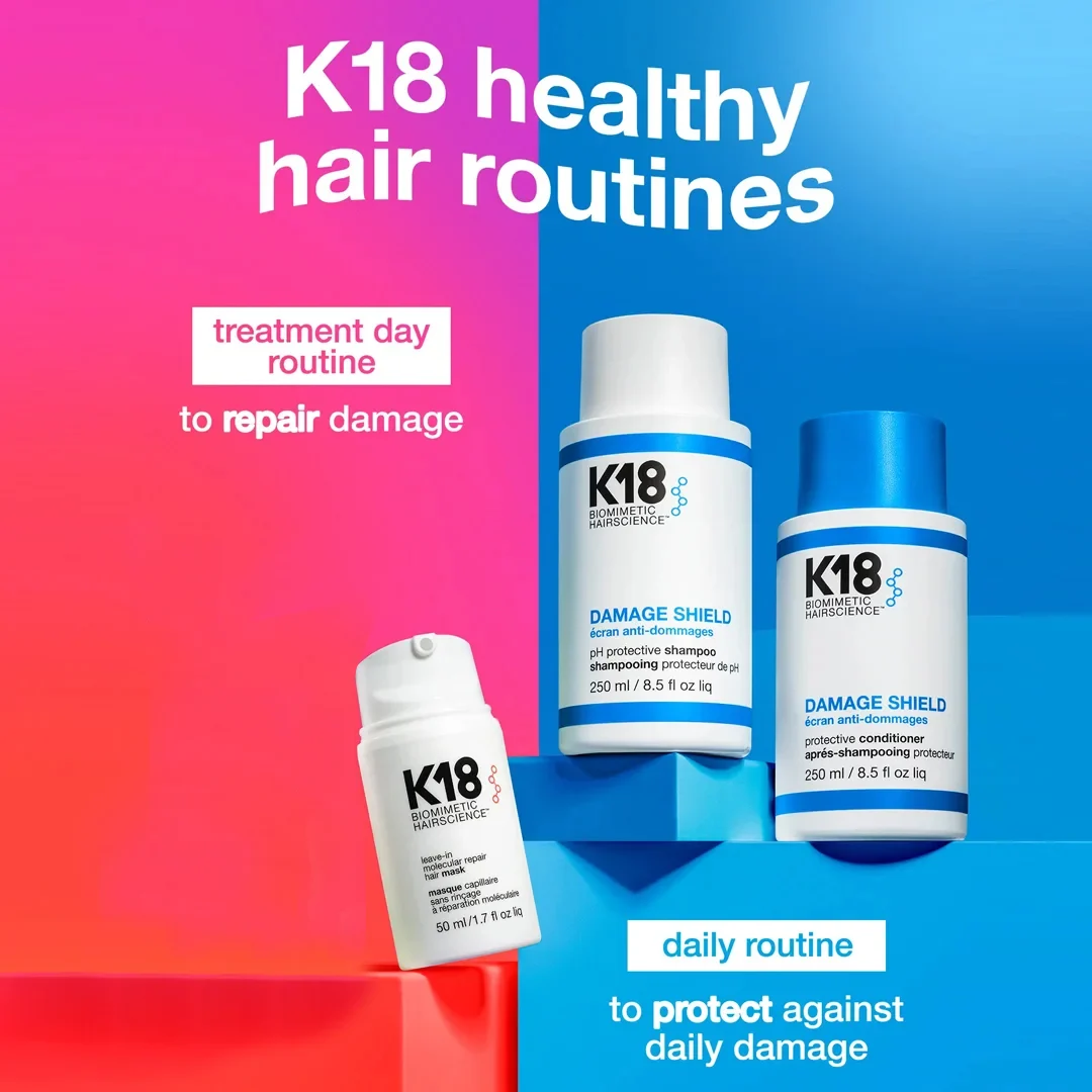 K18 Shampoo, Conditioner & Mask Set