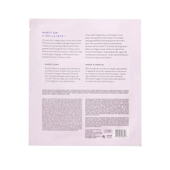 PATCHOLOGY Bubbly Hydrogel Mask