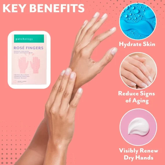 PATCHOLOGY Rosé Fingers - Renewing Hand Mask