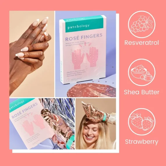 PATCHOLOGY Rosé Fingers - Renewing Hand Mask