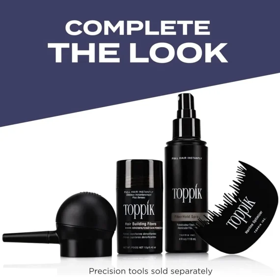 TOPPIK Hair Building Fibers Black 12g