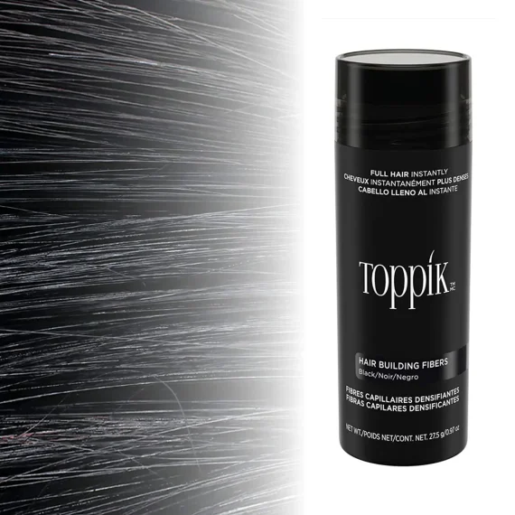 TOPPIK Hair Building Fibers Black 12g