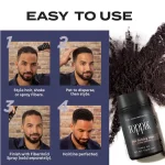 TOPPIK Hair Building Fibers Black 12g