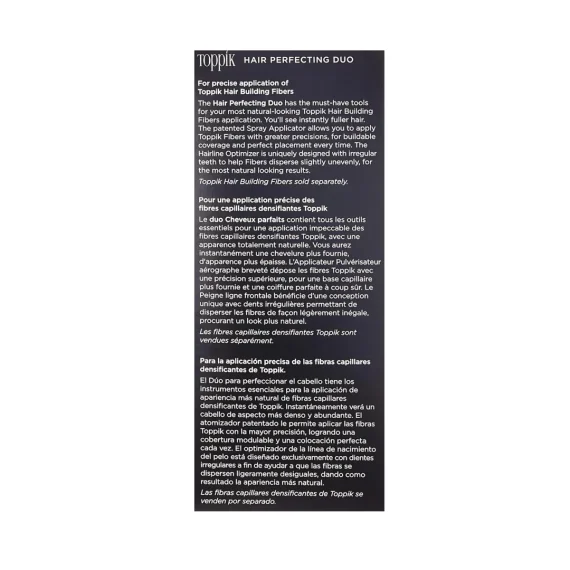 TOPPIK Hair Perfecting Duo (Applicator + Optimizer)