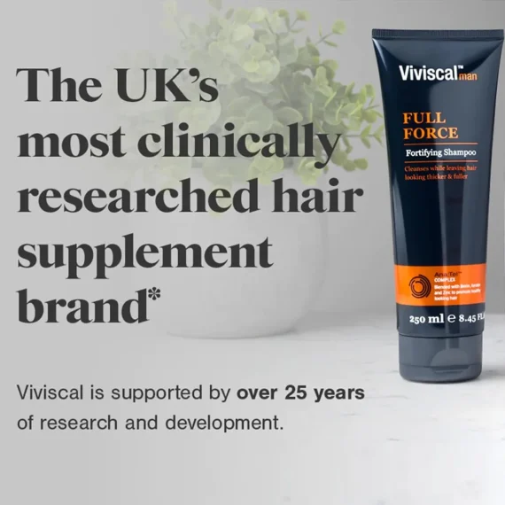 VIVISCAL Full Force Fortifying Shampoo Men 250ml