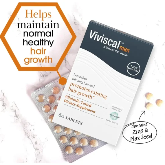 VIVISCAL Man Supplements 60 Tabs