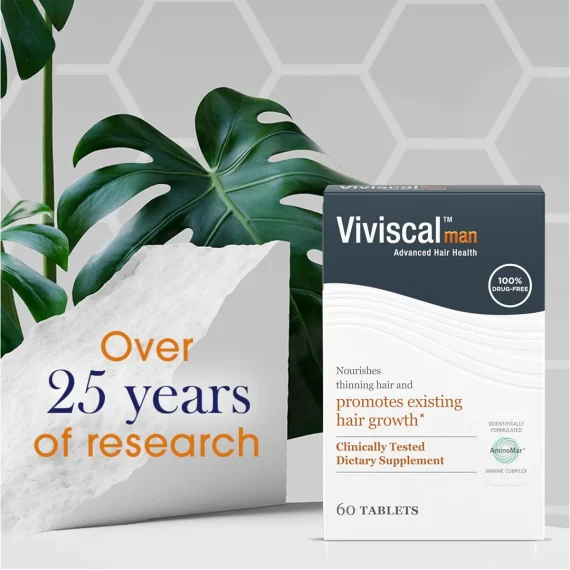 VIVISCAL Man Supplements 60 Tabs