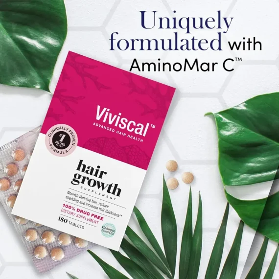 VIVISCAL Max Strength Supplements 60 Tabs Women