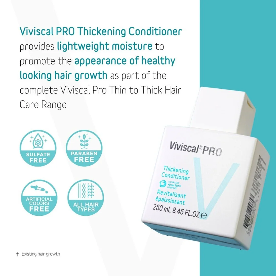 VIVISCAL Professional Thin to Thick Conditioner 250ml