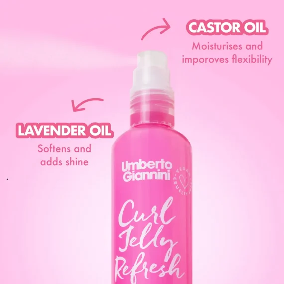 UMBERTO GIANNINI Curl Jelly Refresh Curl Reviving Spray 250ml