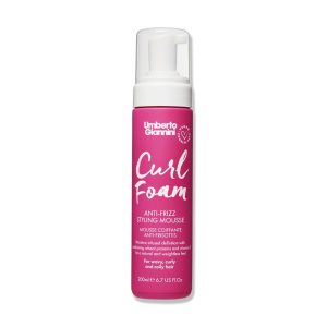 UMBERTO GIANNINI Curl Foam Anti-Frizz Styling Mousse 200ml