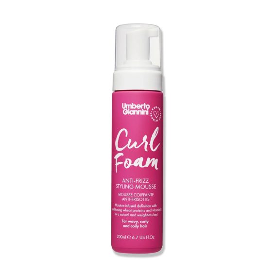 UMBERTO GIANNINI Curl Foam Anti-Frizz Styling Mousse 200ml