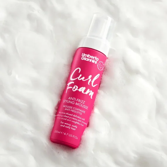 UMBERTO GIANNINI Curl Foam Anti-Frizz Styling Mousse 200ml