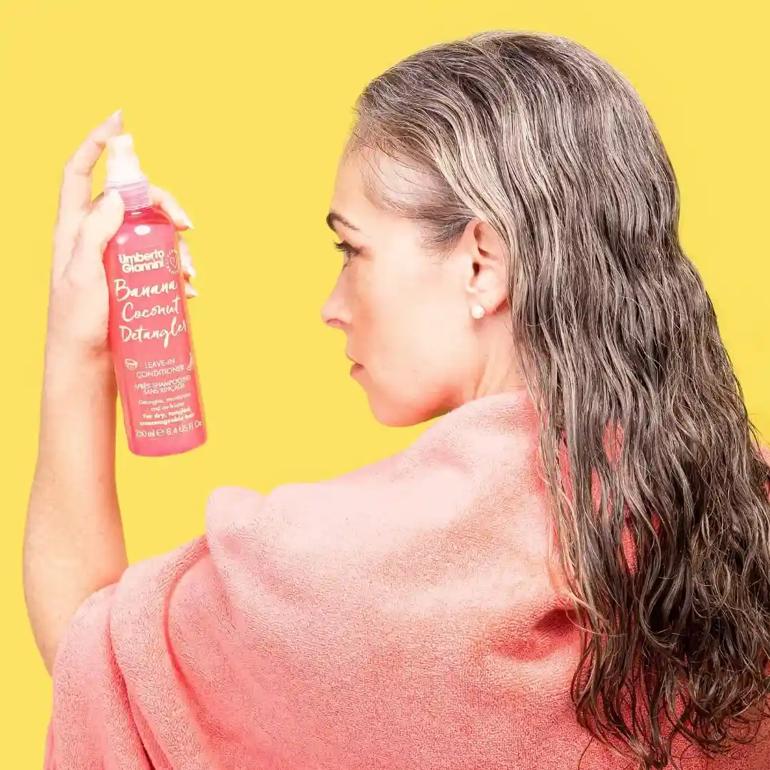 UMBERTO GIANNINI Banana Coconut Detangler Leave in Conditioning Spray 250ml