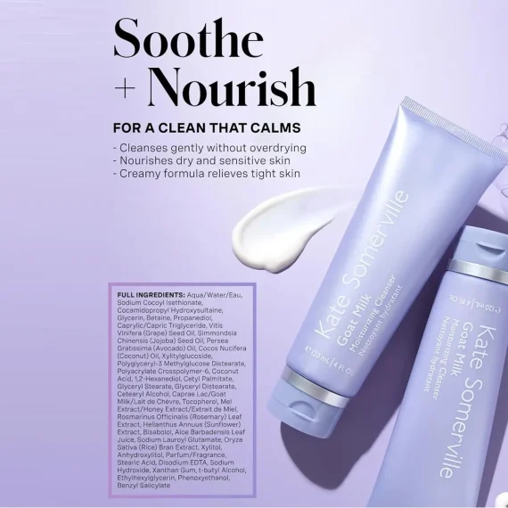 KATE SOMERVILLE Goat Milk Moisturizing Cleanser – 120ml