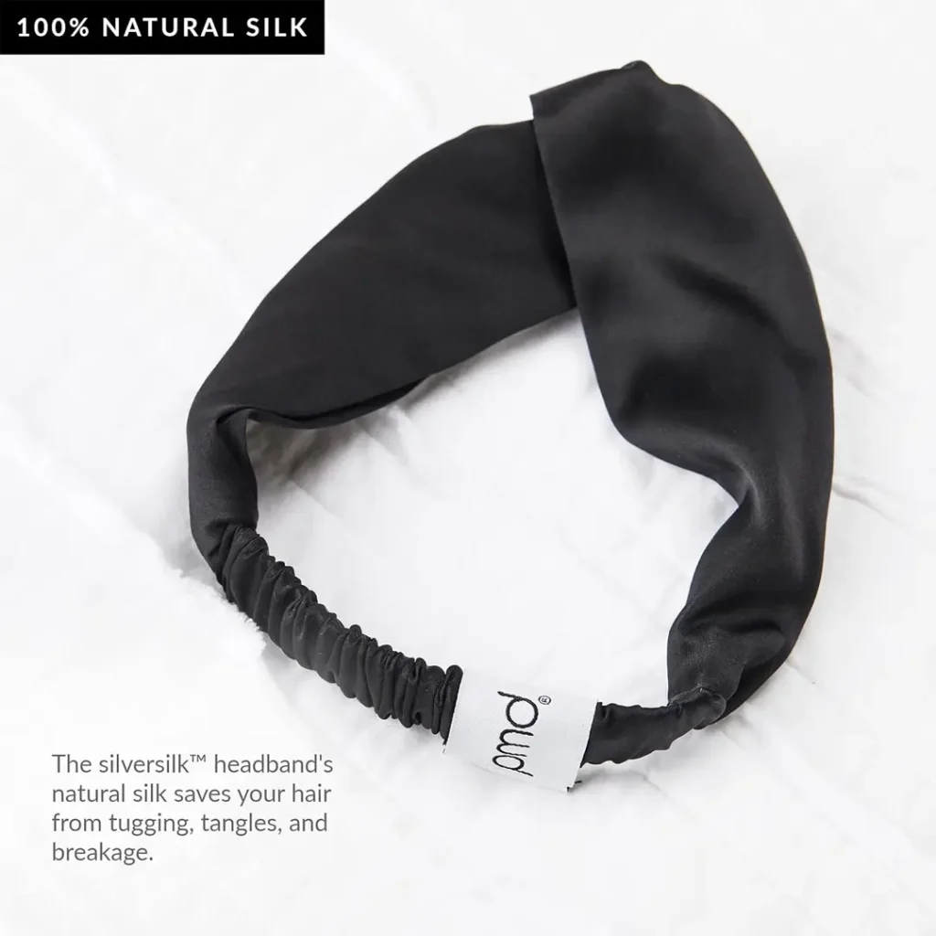 PMD Silversilk Headband Black