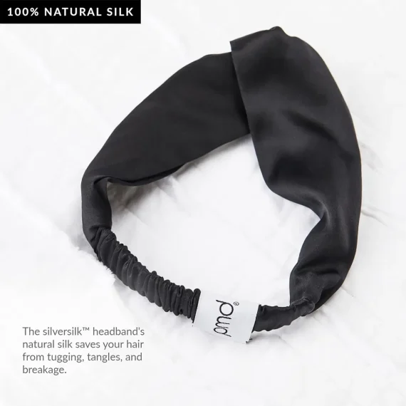 PMD Silversilk Headband Black