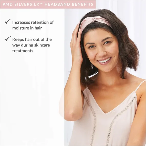 PMD Silversilk Headband Rose