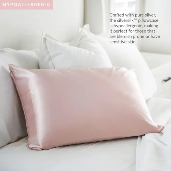 PMD Silversilk Pillowcase Rose